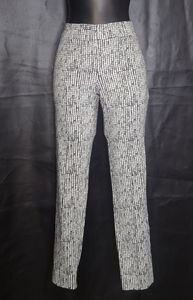 LE CHATEAU black, white and grey pants size 6